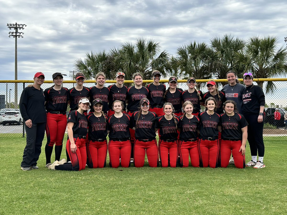 Yorkville High School Softball tweet media