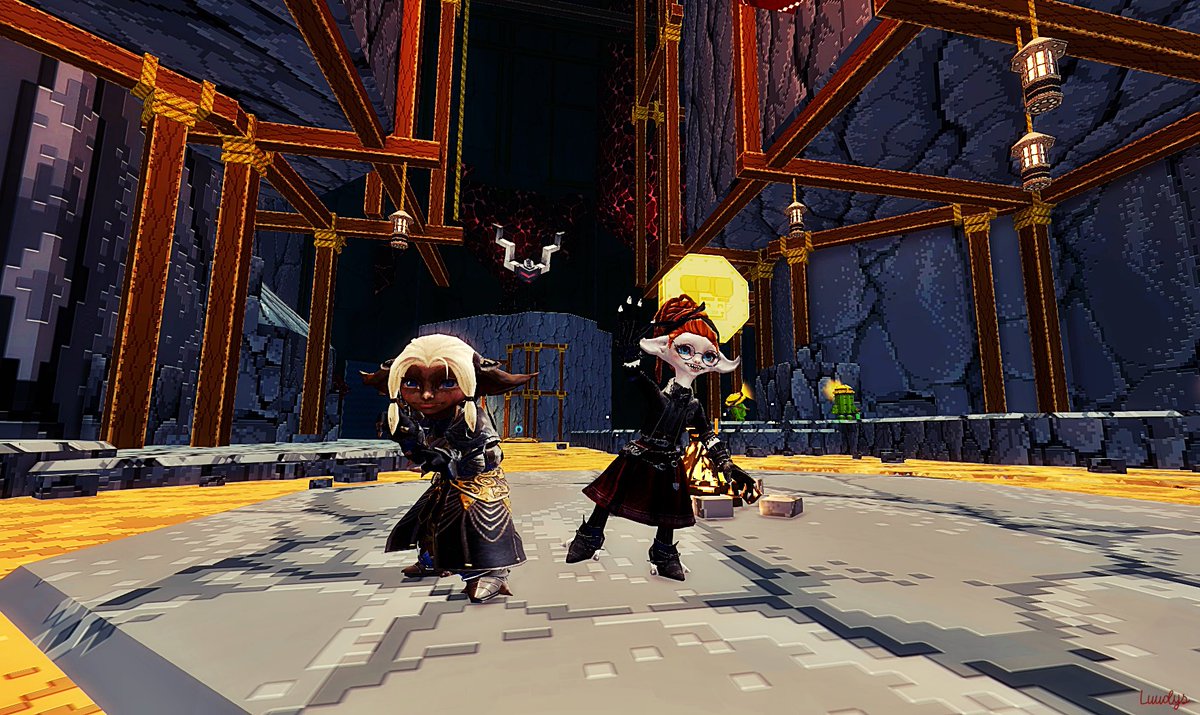 LuudysDen's tweet photo. I'm happy to see something new in the Super Adventure Box 😄
With @JustMe_Officiel !
#GuildWars2 #GW2 #screenshot #GW2screenshot #SuperAdventureBox #SAB #videogames #MMO #MMORPG #gaming #onlinegaming https://t.co/MRVovdLEfK