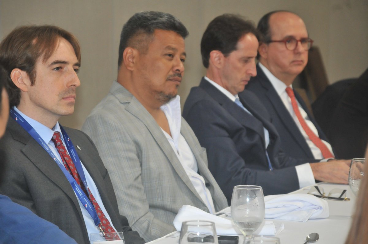 LuciaMeza_CAF's tweet photo. Gracias a @mgalindodo por invitación para presentar acción de @AgendaCAF 🇵🇦 en directiva de @CCIAP. Encantados de cooperar juntos en la sostenibilidad de la provincia aportando habilidades para el agro a mujeres emprendedoras. #expocomer #expologistica #expoturismointernacional https://t.co/UpwbnpbXbR