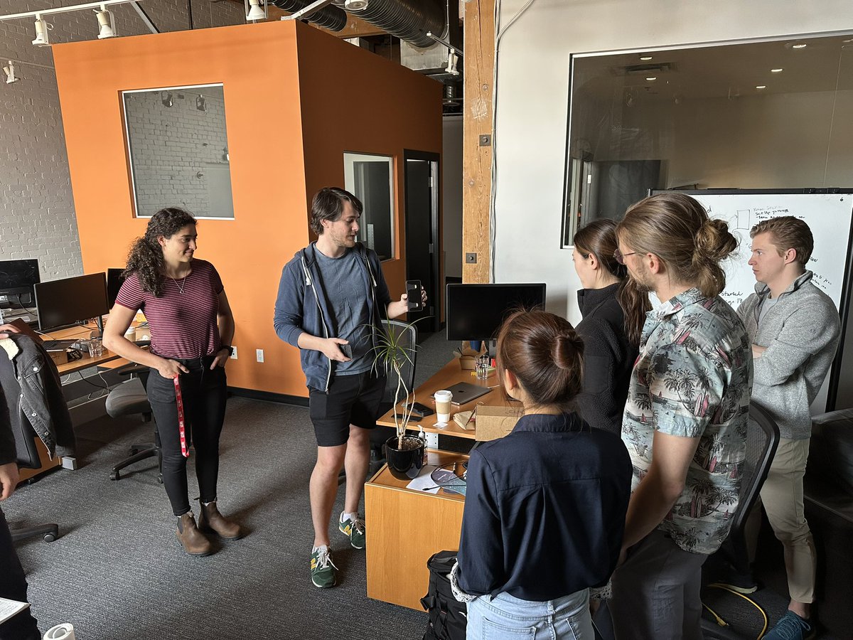 sfurunlab's tweet photo. Great day of sharing research @plantiga! Looking forward to continued collaboration to move biomechanical research out of the lab and into the real world! https://t.co/Pd9sgIf3sv