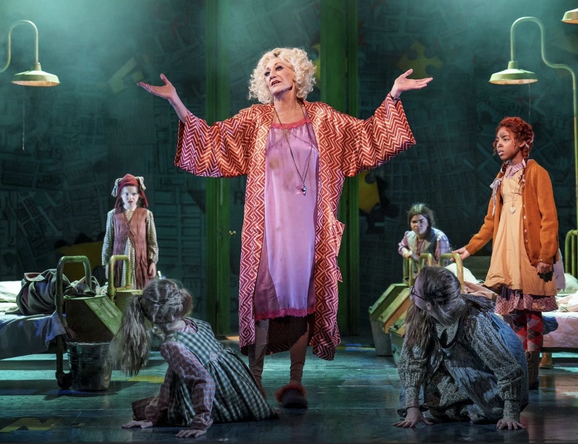 ridgeway_studio's tweet photo. So sad to hear that Paul O’Grady has passed away.
Paul has been appearing as Miss Hannigan in the Annie UK tour with our Poppy playing Annie and previously Scarlet playing Tessie. Such a lovely man who will be missed by so https://t.co/XSNyckUlT4 💙⁦@AnnieMusicalUK⁩ https://t.co/p8qgzlKGuH