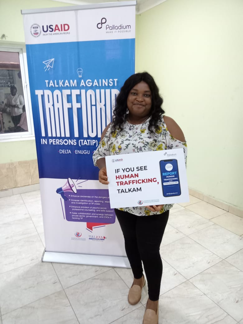 ellachosen's tweet image. I attended a 2-days intensive community champion  training on the fight against human trafficking in Enugu by @devatopafrica Devatop Centre for Africa Development and funded by @USAID.
Always remember that @naptipnigeria  is here to help.
#talkam
#saynototrafficking
#socialworker
