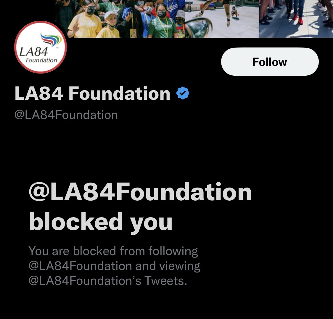 How much more does @LA84Foundation invest in Blackstone than it does in #PlayEquity? I would ask but…(I have a bunch of times already)