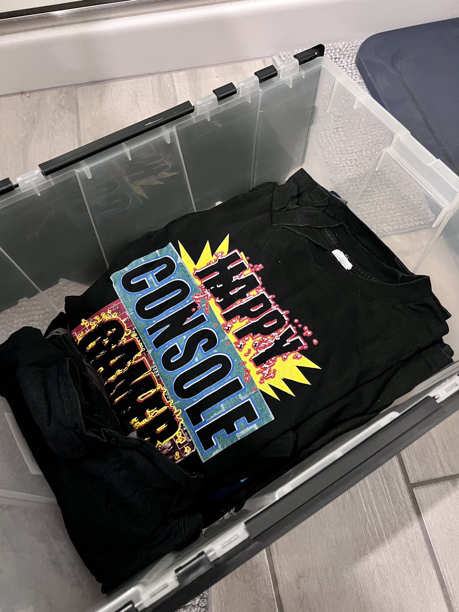 HeineHouse's tweet photo. Going through bins of shirts I’ve collected over the years… Man, hit right in the 2010 feels like a Mack truck! I miss ya boys! @Gamester81 @PeteDorr @MetalJesusRocks #HappyConsoleGamer @browland1
#allgengamerspodcast #podcast #retrogaming #makepodcastsgreatagain #youtube https://t.co/T94xkCCqxk