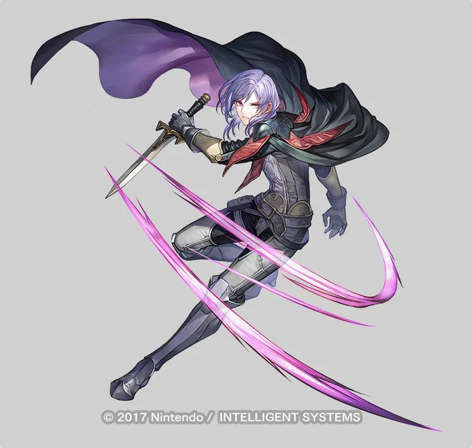 ファイアーエムブレムヒーローズにて【薄闇を統べる者 ユーリス】描きました!宜しくお願いします#FEヒーローズ#ファイアーエムブレム 