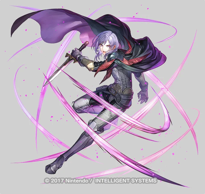 ファイアーエムブレムヒーローズにて【薄闇を統べる者 ユーリス】描きました!宜しくお願いします#FEヒーローズ#ファイアーエムブレム 