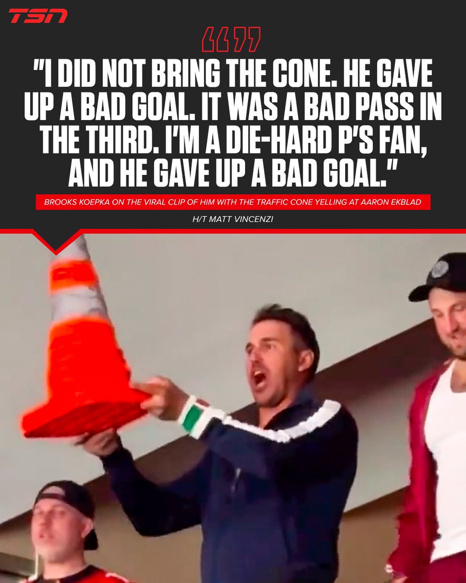 BarDown on Twitter "Brooks Koepka on the viral clip of him yelling at Aaron Ekblad with a