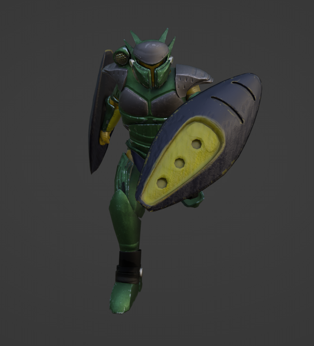 810_dude's tweet photo. Soon in an asset dump near you, Pfhor Hunter from #MarathonBungie #Marathon #Bungie https://t.co/mfA1eluINO