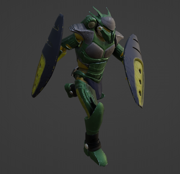 810_dude's tweet photo. Soon in an asset dump near you, Pfhor Hunter from #MarathonBungie #Marathon #Bungie https://t.co/mfA1eluINO