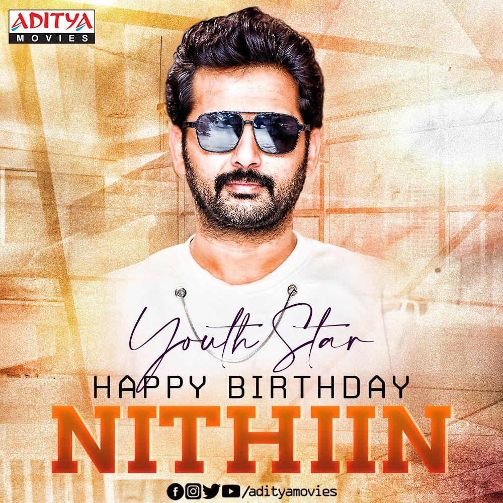 LokendraKonline's tweet photo. @actor_nithiin #HappyBirthdayNithiin #HBDNithiin Happy Birthday our beloved #YouthStar #DashingStar #SuperTalented #Nithiin garu. Many many happy returns of the day https://t.co/r55IPSg3YV