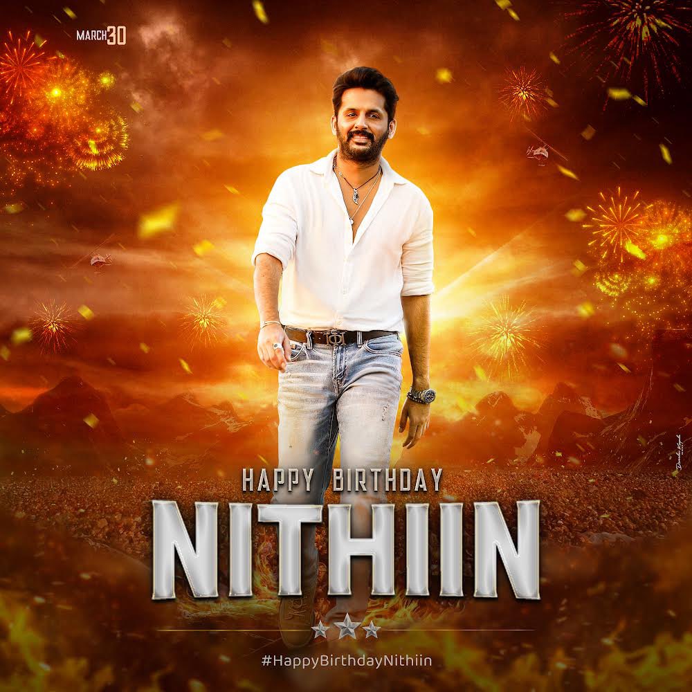 LokendraKonline's tweet photo. @actor_nithiin #HappyBirthdayNithiin #HBDNithiin Happy Birthday our beloved #YouthStar #DashingStar #SuperTalented #Nithiin garu. Many many happy returns of the day https://t.co/r55IPSg3YV