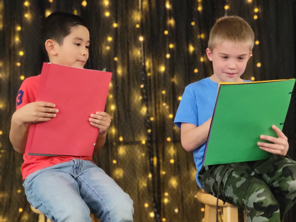 My most favorite event... Our Poetry Cafe!  I love teaching the kids to appreciate and write poetry. And watching them proudly share their poems to a packed "cafe" makes my heart happy! <a href="/ColumbiaES_fcps/">Columbia Elementary School</a> #smallschoolbigheart