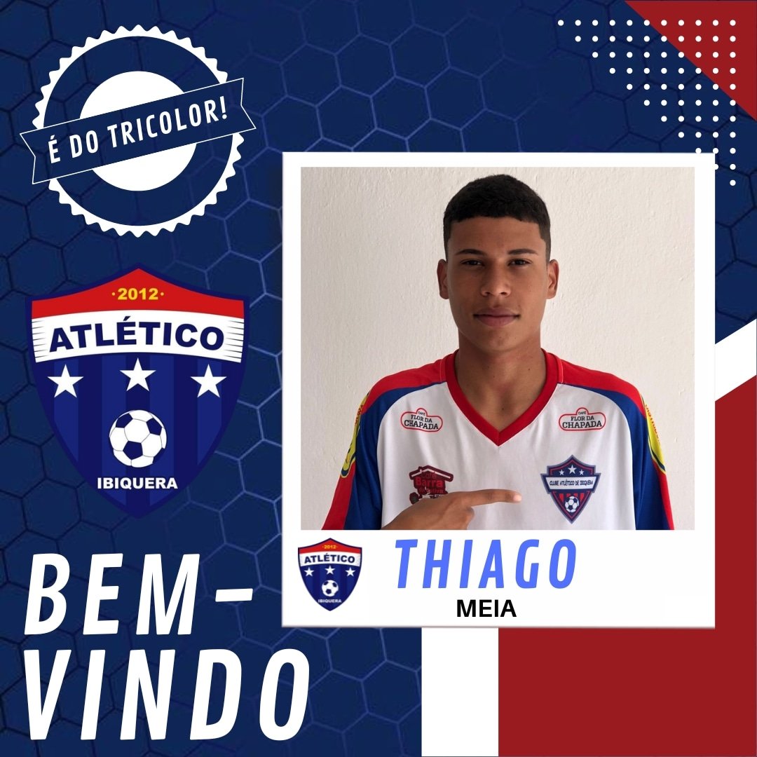 catleticoib's tweet photo. É DO TRICOLOR! 🇨🇷✍ O Atlético apresenta o jovem meia, Thiago, que nesta temporada terá  suas primeiras oportunidades no time principal. Bem-vindo Cria ao Tricolor!
.
.
#clubeatletico #atletico #tricoloribiquerense #tricolor #torcidaorganizada #fúriaatleticana https://t.co/MRxVVVUCB7