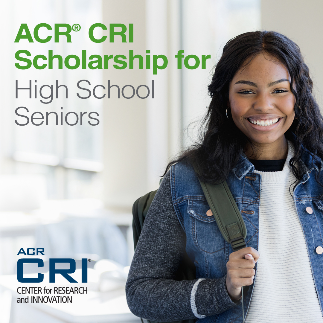 RadiologyACR's tweet photo. 🎓 Calling the Class of 2023! 🎓
Know a high school senior in the greater Philly area interested in STEM? Pass along this #ACRCRI scholarship opportunity ➡️ https://t.co/osivYqT6If https://t.co/rMXq0AzRsc