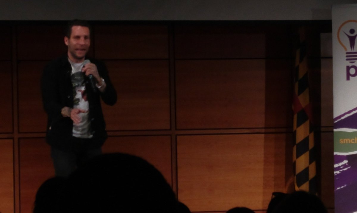 caleb_soptelean's tweet image. Brandon Novak talks about addiction, alcoholism and recovery at St. Mary&apos;s College of Maryland.