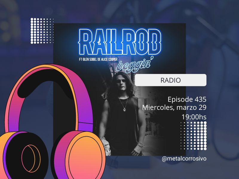 Conéctate en minutos: metalcorrosivobrradio.com

Charlaremos con nuestro bro The Oz de la banda <a href="/railrod_/">Railrod</a> 

#NowPlaying #interview 
19:00hs