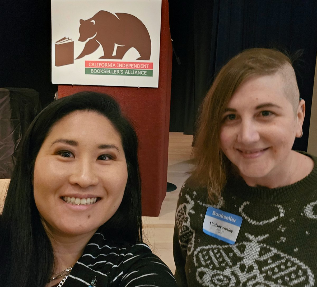 CompassSFO's tweet photo. Field trip to @CalibaBooks #SpringForum2023! It was great to meet with and learn from publishers, authors, and fellow #indiebookstores! #caliba #WhatsUpWednesday https://t.co/BrOMPLsn3g