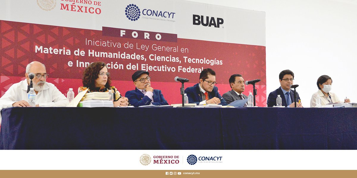 Secihti_Mx's tweet photo. En el marco de la discusión sobre la #IniciativaLeyHCTI enviada por el el presidente @lopezobrador_ al poder Legislativo, el Conacyt realizó el #ForoConacytIES con la @BUAPoficial. ➡ https://t.co/pyhmQnabdF https://t.co/g1BfjOSkEI