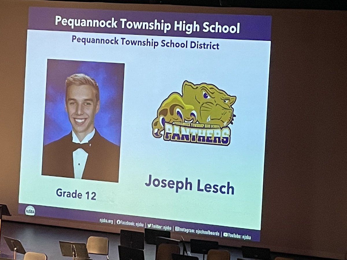 Kymlynn's tweet photo. Joey was recognized tonight at the 2023 Unsung Hero Awards Ceremony! PTHS nominated one 12th grade student for their community service , overall character, and academic excellence. Such an honor! 1st pic is him with Ms. Blau his counselor. https://t.co/2nMeQScWzJ