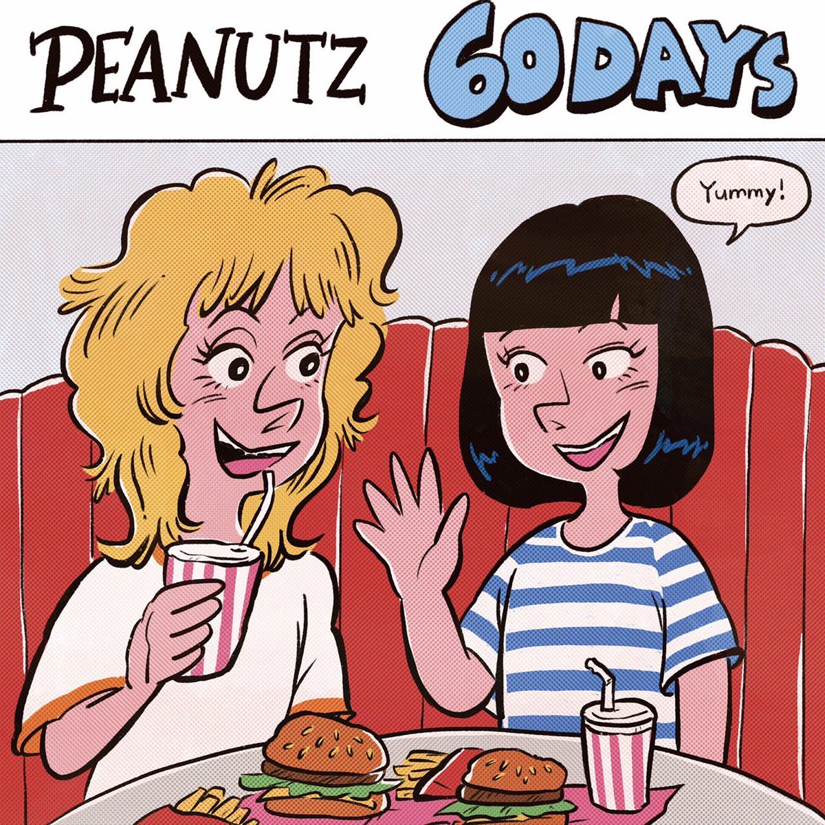 Peanutz_band's tweet photo. 🎉 今週release 👏

7inchレコード「60DAYS / 春があたたかいのは」にてデザイン&amp;イラスト担当いただいた、ささきなそさんの画集が発売❣️❣️

ピーナッズに関する裏話も掲載してもらってました嬉しい〜😭✨

🔽コチラよりご購入できます！
https://t.co/YH90rZb5kh https://t.co/NJvgUsXcmV