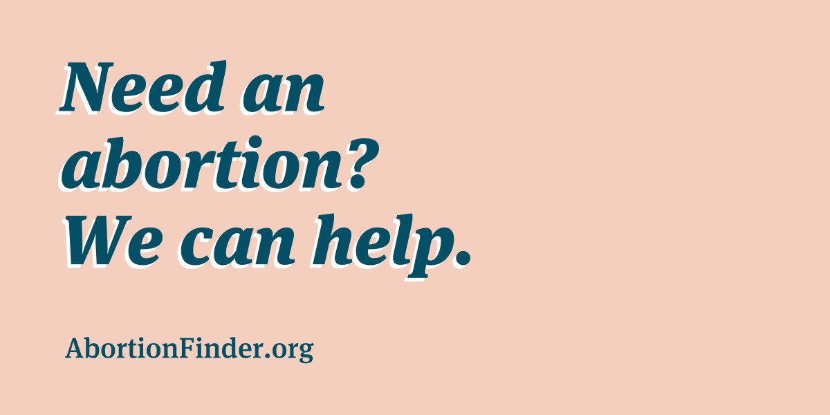 Abortion_Finder's tweet photo. If you need an abortion, we've got your back. 💞 Visit https://t.co/v8vtJ3jDRN for support. https://t.co/cTyUO0yDeG