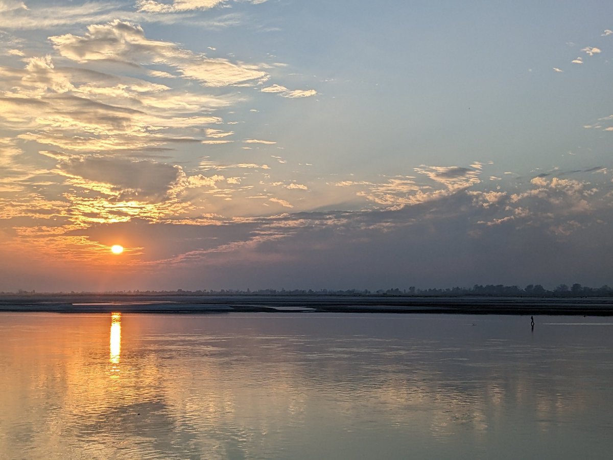bibekrshrestha's tweet photo. Ganges river dolphin 🐬 survey for 2023! #WeAreCLP https://t.co/nC3o8Wdl2w