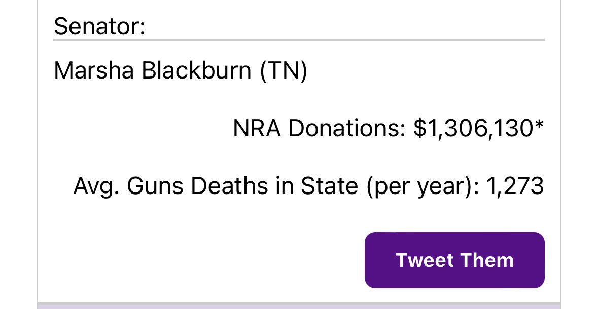 MissEmilyASmith's tweet photo. @MarshaBlackburn https://t.co/x4nmlmwOAS