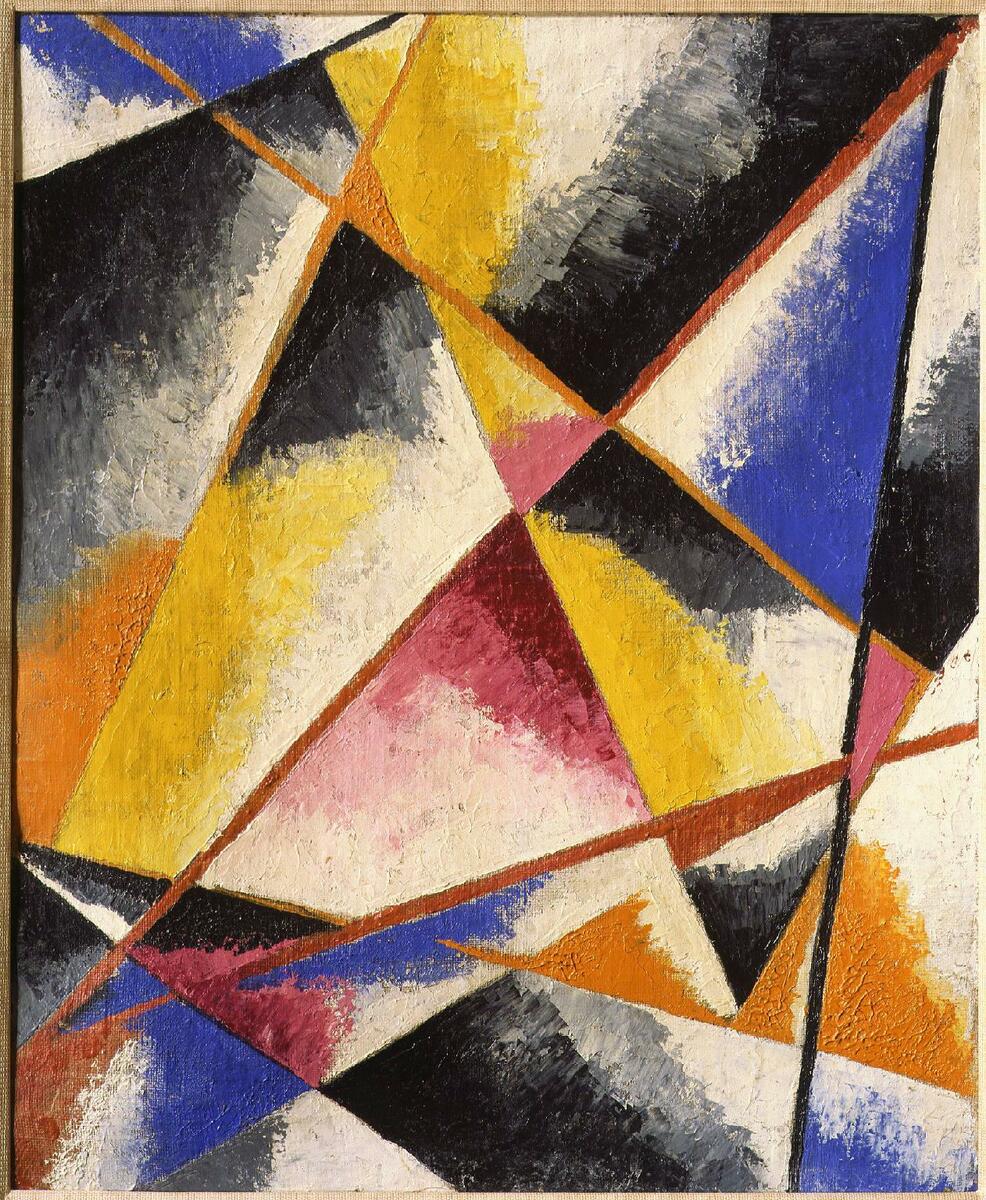 Untitled Compositions, 1916 #popova #lyubovpopova wikiart.org/en/lyubov-popo…