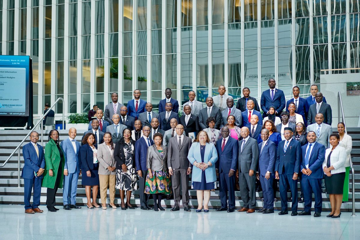 Dr.Floribert Ngaruko (@dr_ngaruko) on Twitter photo Honored to host African Ambassadors from 22 countries at <a href="/WorldBank/">World Bank</a> HQ for our <a href="/OED_AfG1_WBG/">Executive Director's Office-AfG1-WBG.</a> Annual Working Lunch.
Briefed them on WBG FY22 operations & the Evolution Roadmap agenda, highlighting the need to strengthen collaboration & advocacy for SSA’s development priorities. Honored to host African Ambassadors from 22 countries at <a href="/WorldBank/">World Bank</a> HQ for our <a href="/OED_AfG1_WBG/">Executive Director's Office-AfG1-WBG.</a> Annual Working Lunch.
Briefed them on WBG FY22 operations & the Evolution Roadmap agenda, highlighting the need to strengthen collaboration & advocacy for SSA’s development priorities.