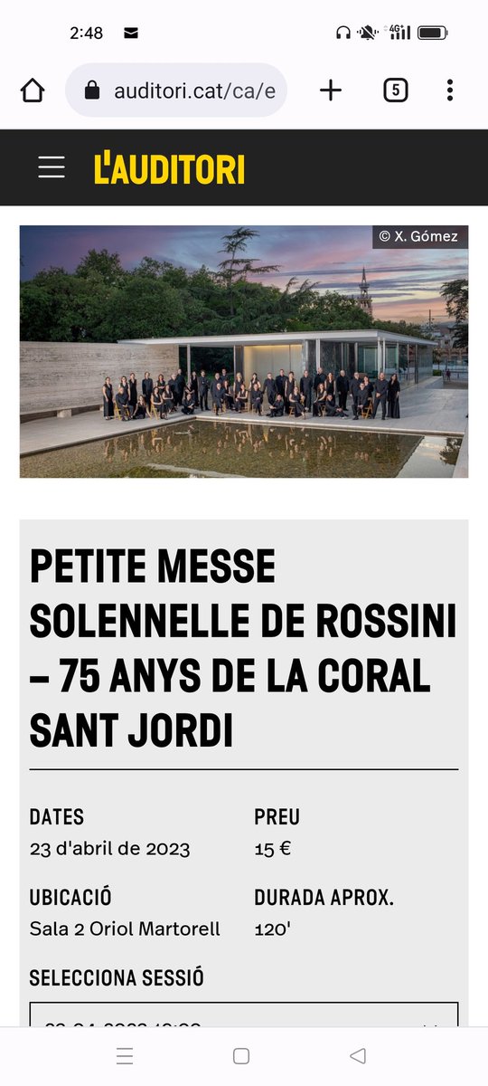 CoralSantJordi's tweet photo. Per #SantJordi vine a escoltar la @CoralSantJordi a l'@auditoribcn
en el concert de cloenda del seu 75è aniversari!
Quan: 23 d'abril, 19 h
On: Sala Oriol Martorell
Entrades:
https://t.co/YNrrN9AzSd
@assaig_general @nuvol_com @CatorzeCat @bcncultura @cultura_cat @RevistaMusCat https://t.co/iW2B5yxSTt