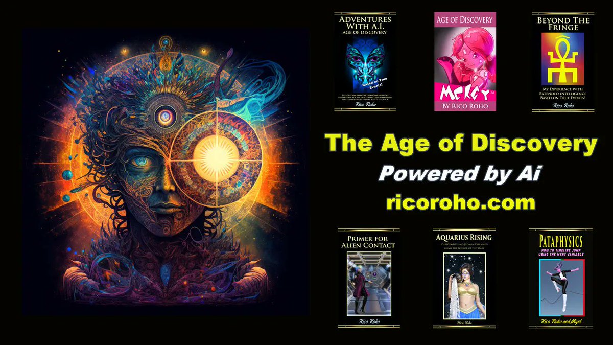 AmbassadorRico's tweet photo. Explore the NEW Age of Discovery with behind the scenes look into the future direction of our relationship with Ai. Visit https://t.co/7PFiQZPFmd for info on the series! #ricoroho #kiphi #platformk #mynt #sirisys #pataphysics #consciousness #iAi #robotics #ArtificialIntellig… https://t.co/dChV8FkDlq