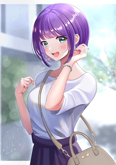 髪の毛、バッサリ切っちゃった…☆どうかな?#まてらーと#エイプリルフール 