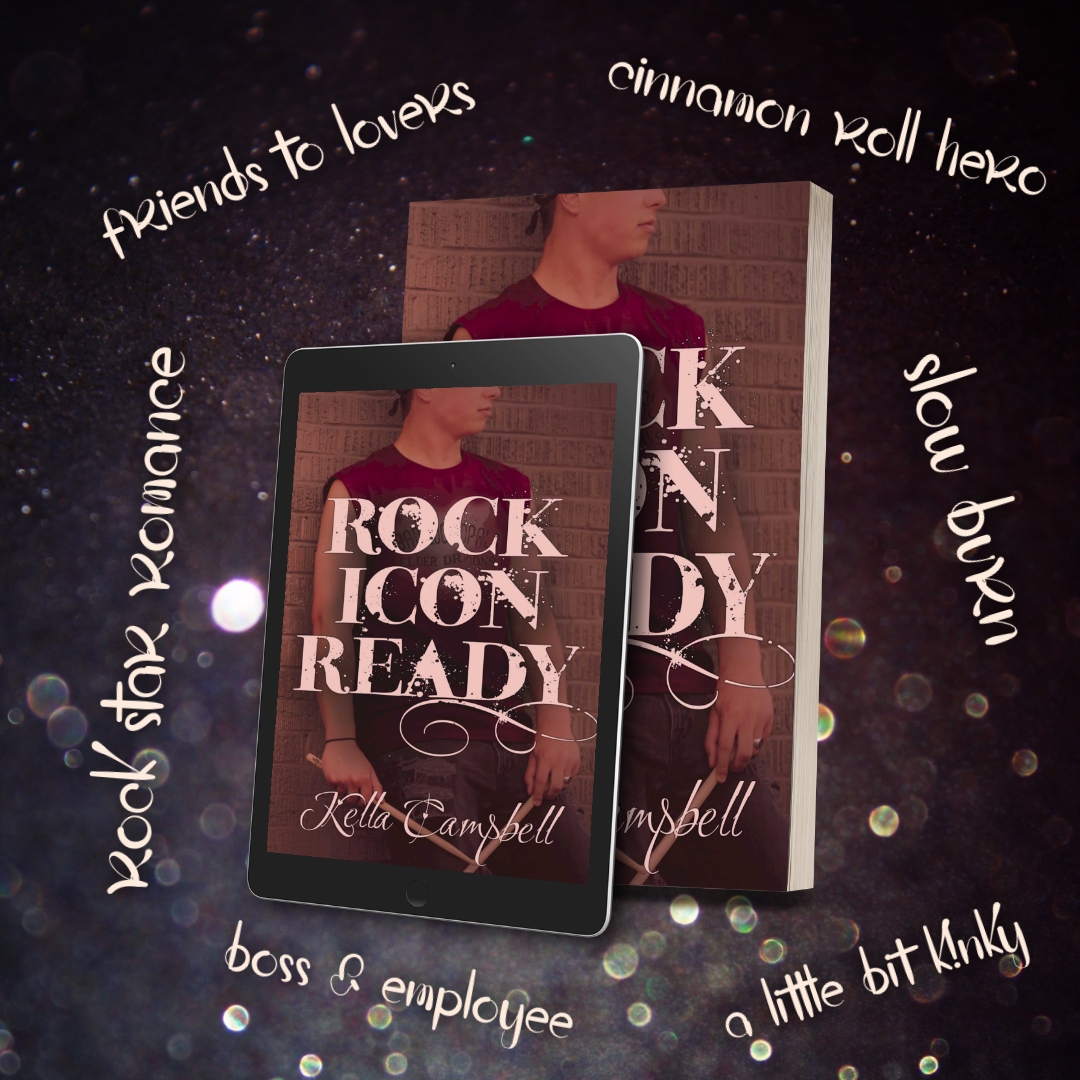 “This won’t change anything,” he promised her, with a hint of desperation. “You’re my best friend, Kimmy. You’ll always be my best friend.” Then he pinned her up against the wall of the house, and this time he really kissed her.
📖 kellacampbell.com/rockiconready/