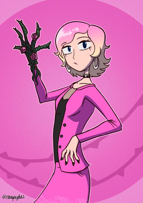 Nat goes for something slightly grungy/emoVella tries to go for a professional look since she is the captain of the school's MathletesTracy loves pink a lot but the black shirt she wears is very special to herJuno loves their former band, and so wears their merch (the sweater)  