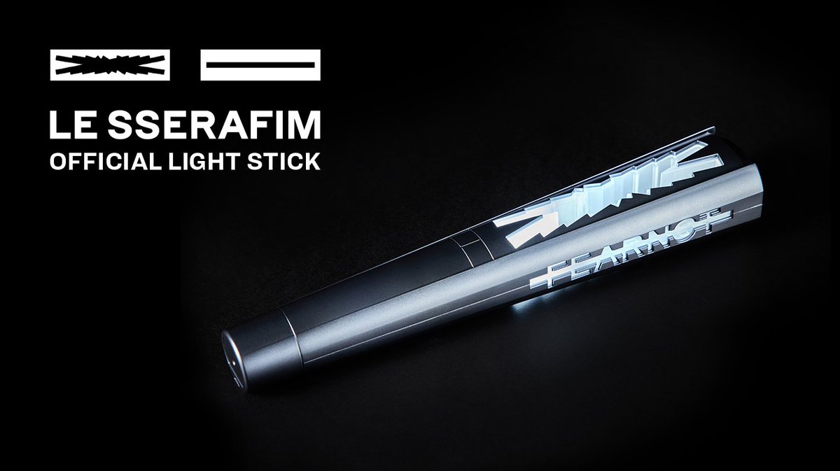 The light radiates and gives us spirit. The shape is beautiful, making anyone will like it. With this, we present Le Sserafim's Official Lightstick to be in your hands. ˚✩彡.