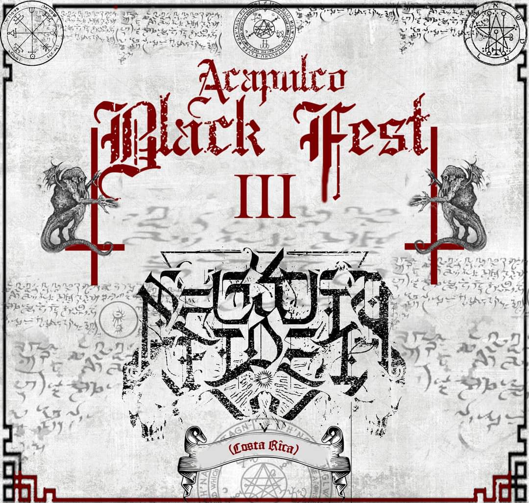 ProduccionTour's tweet photo. Acapulco Black Fest III

Desde Costa Rica nos visita en las costas que albergan a Leviathan, la primer banda Internacional en ser parte de este proyecto.
Nos traen su culto....

Negatio Fidei - Costa Rica
@ablackfest https://t.co/LWsLsqXZV1