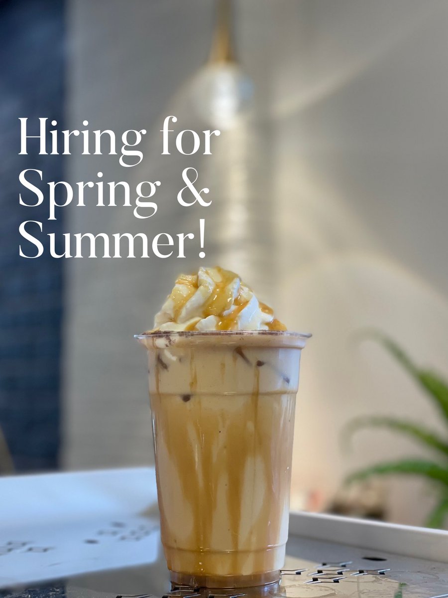 Strange Brew is now hiring for Spring &amp; Summer! 🌸🌺🌻☀️☕️ Fill out an application on StrangeBrewCoffeehouse.com under contact.