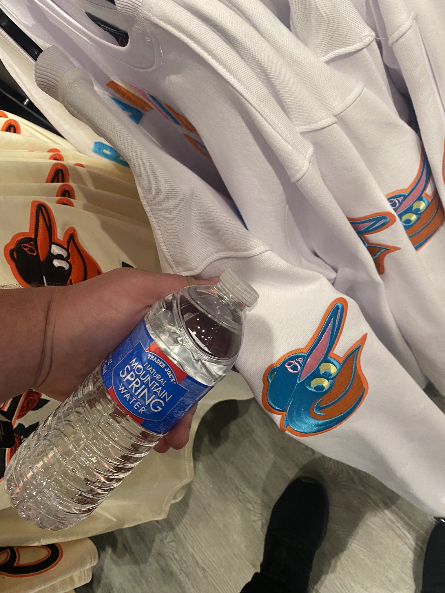 White Rose Baseball on X: Possible development for Orioles city connect  jerseys, orioles are selling merch with the same colors as the leaked city  connect socks #orioles #CityConnect  / X