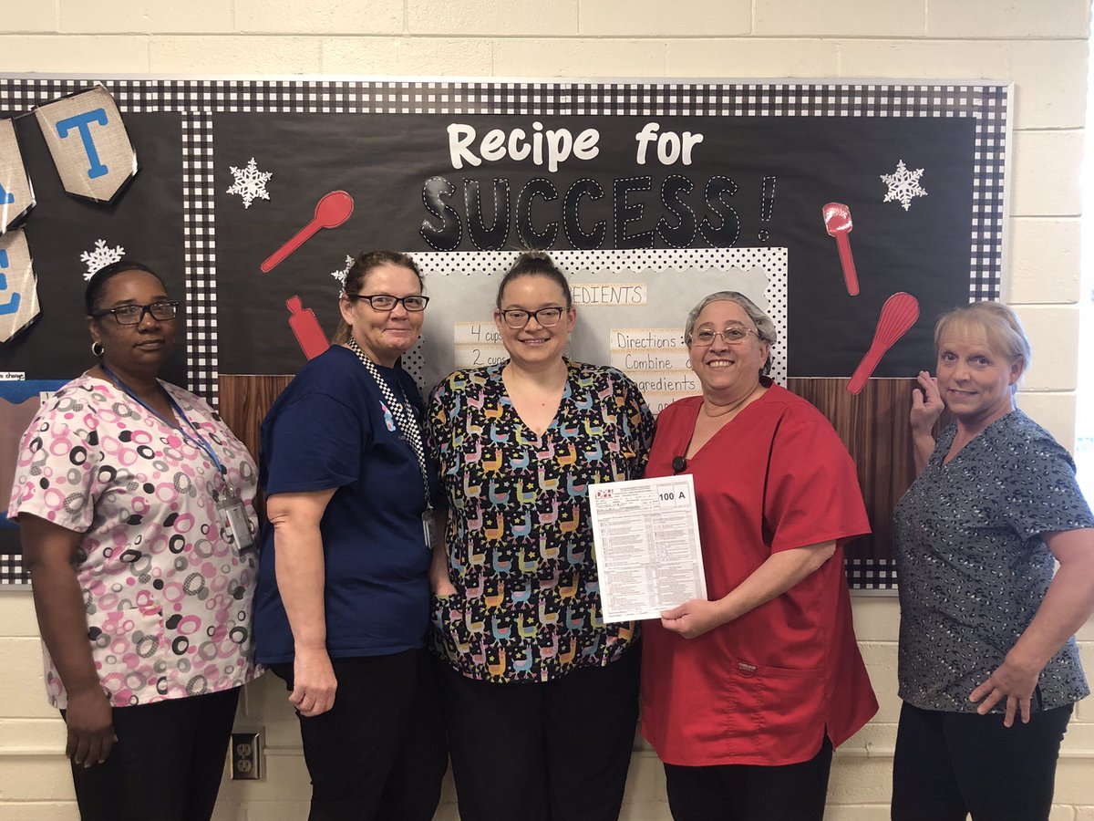 These ladies with their perfect score! Always serving Eastside with excellence!