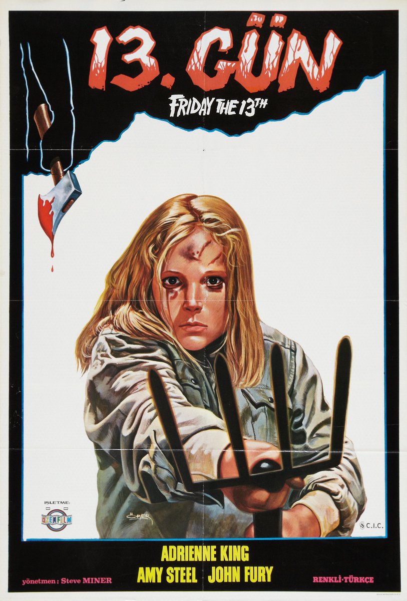 EugWSerra's tweet photo. On May 1, 1981, Friday the 13th Part 2 was released! #Fridaythe13thPart2 #SteveDash #JasonVoorhees #RealJason #AmySteel #JohnFurey #KirstenBaker #StuartCharno #TomMcBride #MartaKober #BillRandolph #LaurenMarieTaylor #RussellTodd #WaltGorney https://t.co/wDsCG1jERN