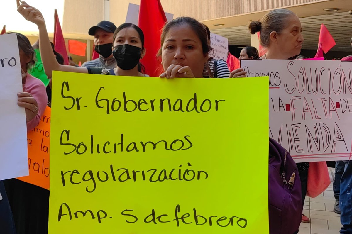 El pueblo sinaloense necesita obras, servicios y vivienda, no calumnia y mentiras, #ViviendaYObrasPopulares eso es lo que reclama el pueblo organizado, sr. Gobernador <a href="/rochamoya_/">Rubén Rocha Moya</a> <a href="/sinaloagobmx/">Gobierno del Estado de Sinaloa</a> #Sinaloa