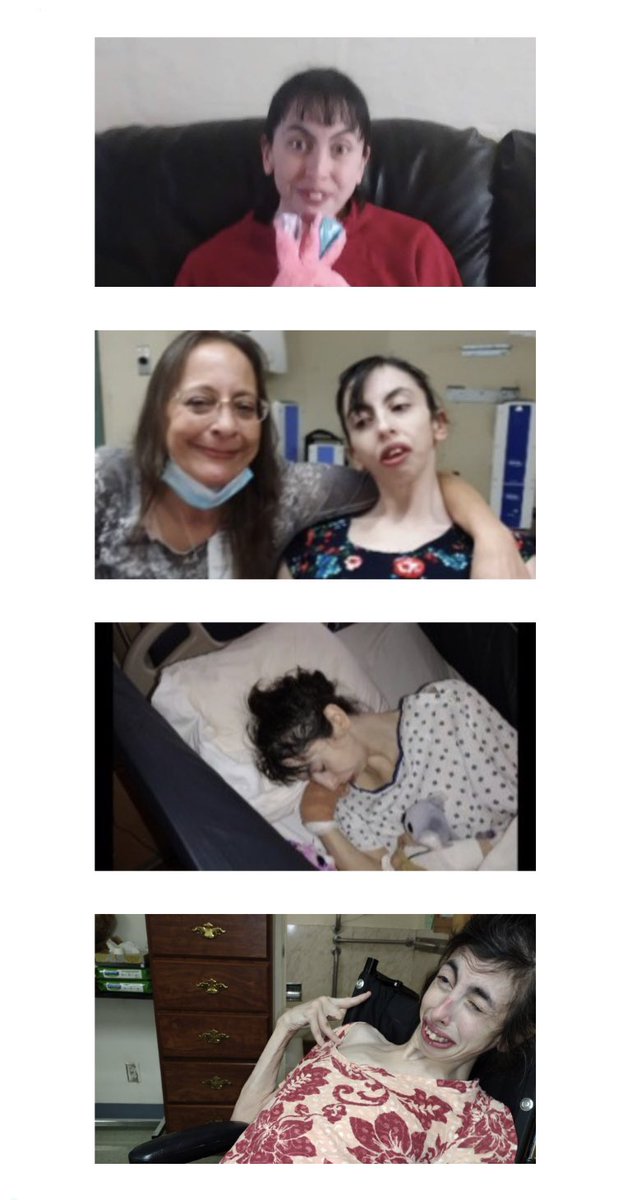 Storiesofinjury's tweet photo. A 30 year old young woman from Wyoming had the Moderna COVID booster and her health has completely deteriorated in the last 16 months. She now requires around the clock care.

She has been in a nursing home since January 2022, and she now has a feeding tube and can no longer talk. She only weighs 80 pounds. 

https://t.co/GZ5GWqjOgX