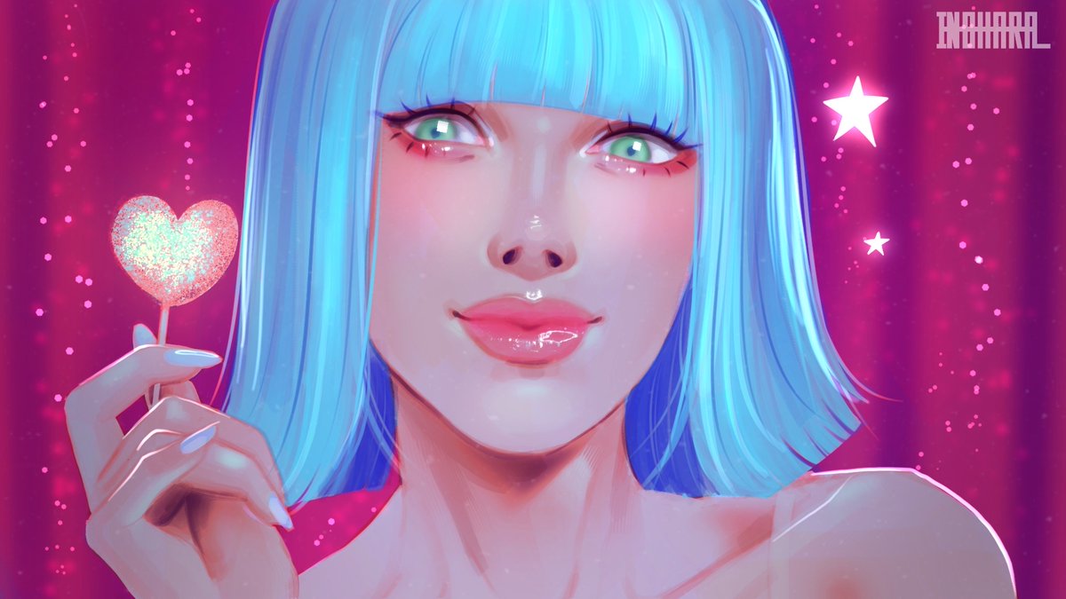Yoon from Stayc, I really loved her look in the song So Bad 💖

#STAYC #kpoptwt #art #drawing