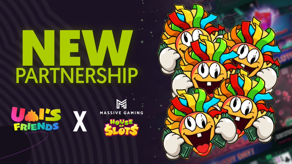 UmisFriends's tweet photo. 📢We're pleased to announce our newest partnership with @ClubMassive! Their #Web3 Casino Games are incredibly fun.
🎰Their most recent game is #HouseOfSlots. You have to see for yourself!
🪙There is a Partnership Event to celebrate, with a $1000 prize pool!💰
👇Details👇 https://t.co/y15NKRNpCM