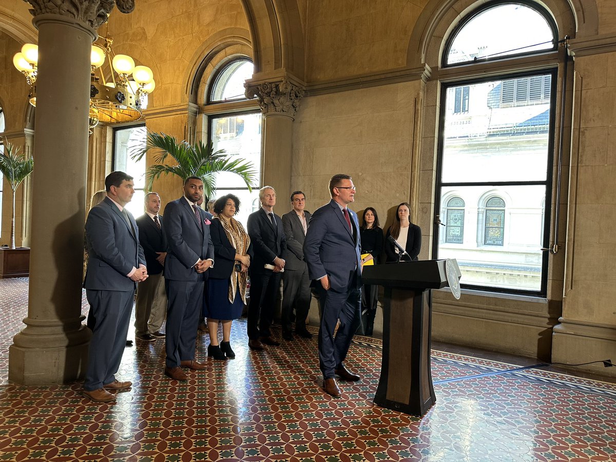 GO_NYSATA's tweet photo. Today's ATs Save Lives Press Conference was a huge success! Stay tuned on our pages as we will be posting media coverage in the coming days. A big shout out to Denny Kellington, Nate Breske, Senator Breslin, Assemblywoman Solages, and all the ATs that shared their stories today! https://t.co/YjzdPWhVWG