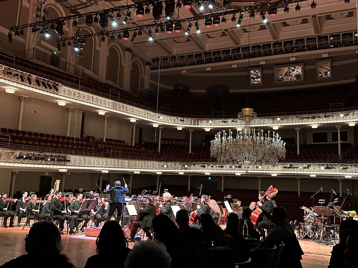 PeterL_Chapter6's tweet photo. Yes - this is how the @CincySymphony dances! #CSOProof was a hit tonight @MusicHallCincy @natebach https://t.co/pfViVBeozD