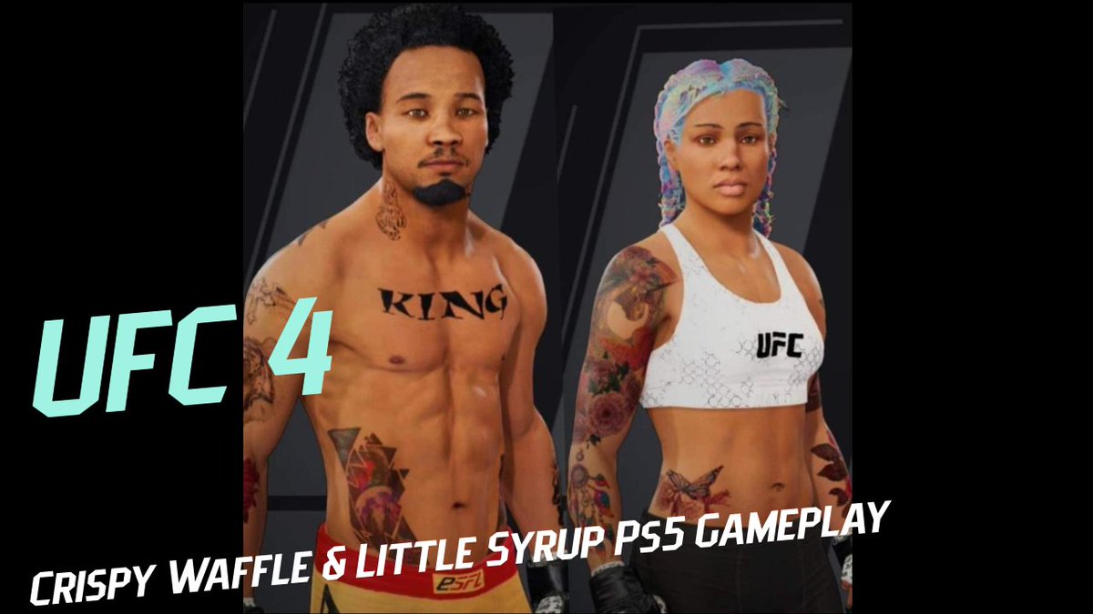 2Crispy2Pink's tweet photo. UFC 4 Crispy Waffle &amp; Little Syrup Ps5 Gameplay

https://t.co/I9FWB7rpLN

#UFC #UFC4 #PS5 #PS5Share #ps5gameplay #YOUTUBERS #youtubegaming #YouTube #Trending #trending2023 https://t.co/h4p9aVACok