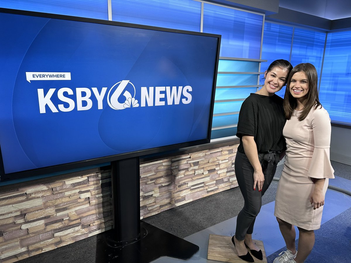 Say hello 👋🏼 to our new reporters,
<a href="/ashstevenstv/">Ashley Stevens</a> &amp; <a href="/mckenziediaztv/">Mckenzie</a> Welcome to <a href="/KSBY/">KSBY</a>!