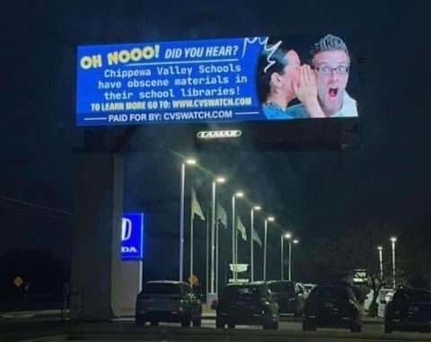 PamelaKellar3's tweet photo. Billboard on Hall Road in Macomb County, Michigan. It’s disgusting! https://t.co/2MUxbXHx4B
