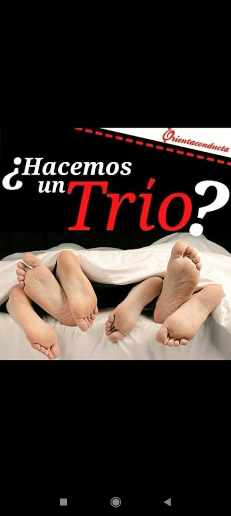 Con ganas de un trío 😈🔥M-H-M 
Si te gusta RT